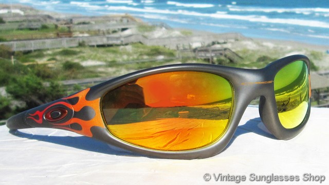 Early 2000's Oakley Flame FMJ Straight